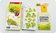 EUGY Chameleon 3D kartónová skladačka (4)