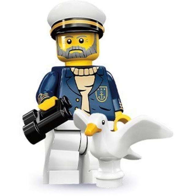 LEGO 71001 Minifigurka Kapitán lodi