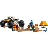 LEGO® CITY 60387 Dobrodružstvá s terénnym autom 4 x 4 (1)