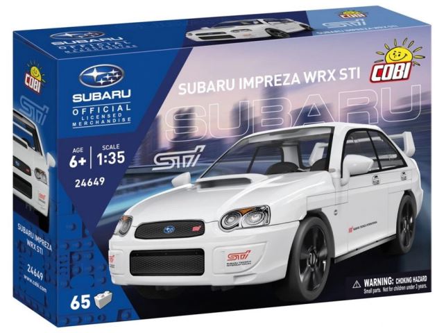 Cobi 24649 Subaru Impreza WRX STI, 1:35, 65 k