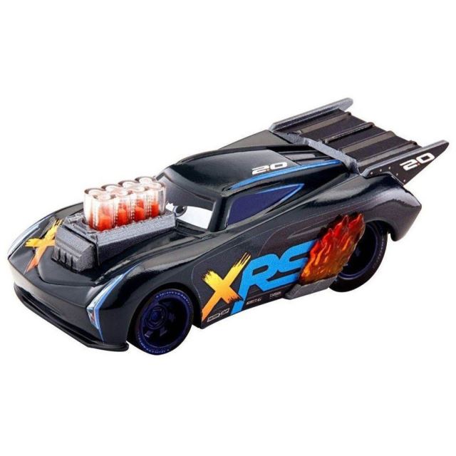 Cars 3 Autíčko Drag Xtreme Racing JACKSON STORM, Mattel GFV36