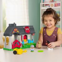 Fisher Price Little People Stajňa s kamarátmi poníkmi, Mattel HWR84 (5)
