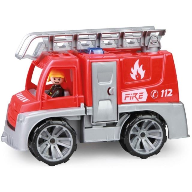 LENA Auto Truxx hasiči s figurkou 29cm