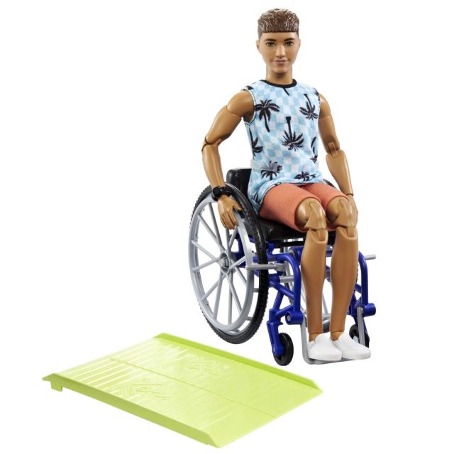 Mattel Barbie Model Ken na invalidním vozíku HJT59