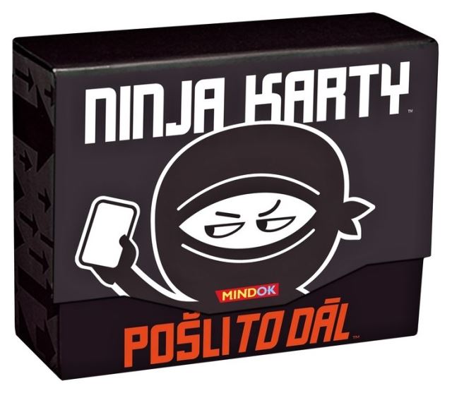 Mindok Ninja karty: Pošli to ďalej
