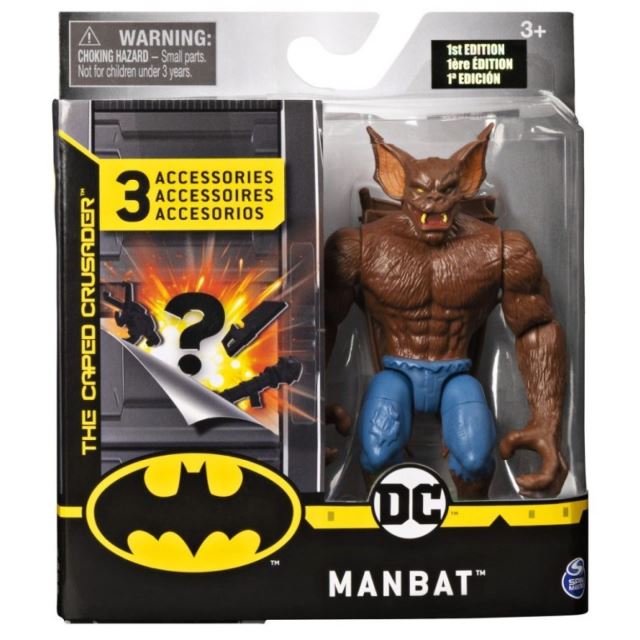 Spin Master DC Batman, figurka s doplňky MANBAT 10cm