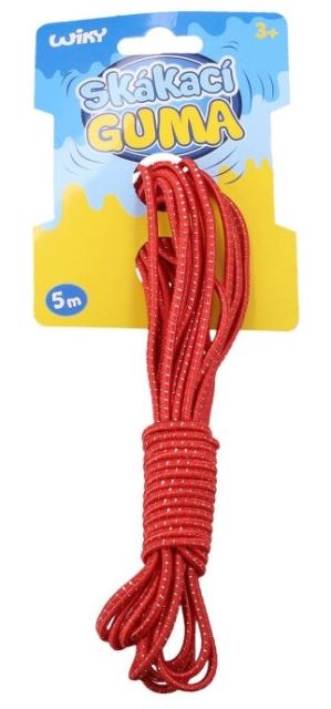 Skákacia guma 500 cm červená