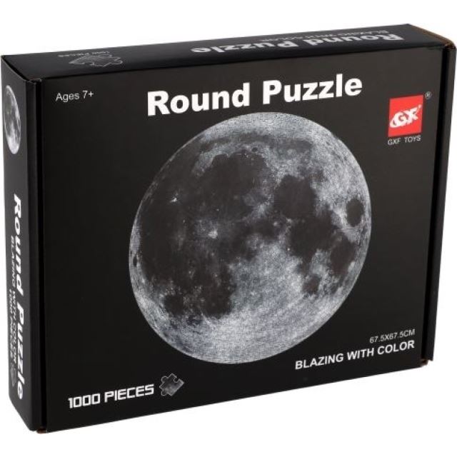 Puzzle okrúhle Mesiac 1000 dielikov