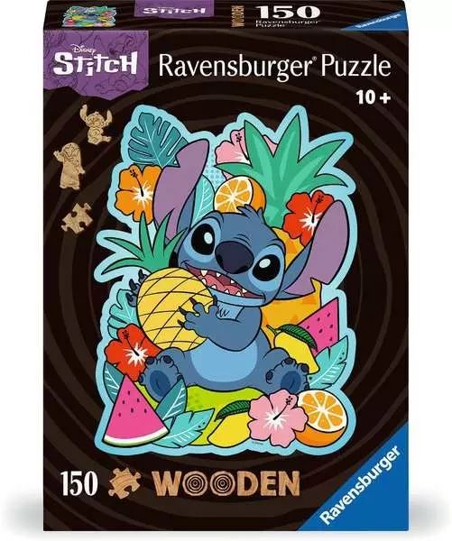 Ravensburger 00758 Dřevěné puzzle Disney: Stitch 150 dílků