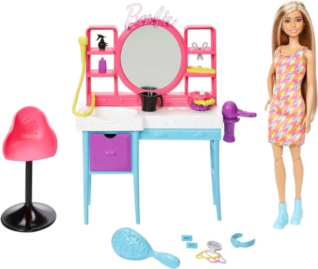 Mattel Barbie® Kadeřnický salón, HKV00