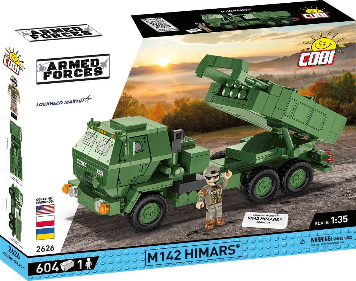 Cobi 2626 americký salvový raketomet m142 himars, armed forces