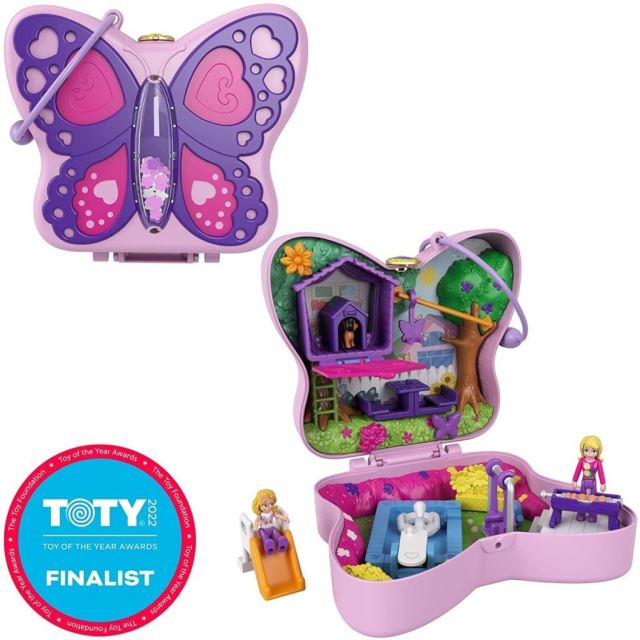 Polly Pocket Pidi svět do kapsy Motýlí zahrada, Mattel GTN21