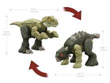 Mattel Jurský svet Dinosaurus s transformáciou T-REX a ANKYLOSAURUS, HLP08 (1)