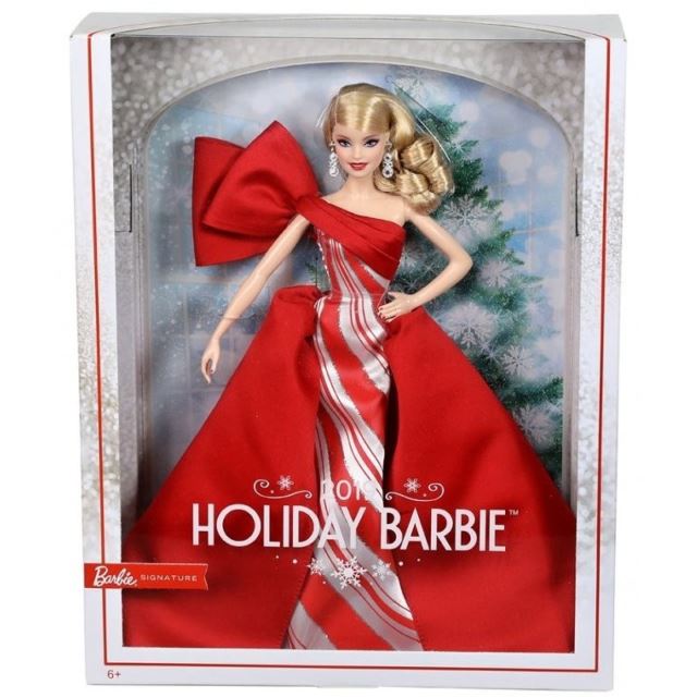 Barbie Vánoční panenka, Mattel FXF01