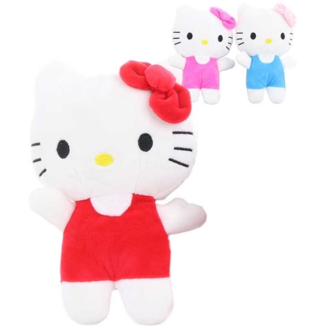 Plyšová Hello Kitty červená, 20cm