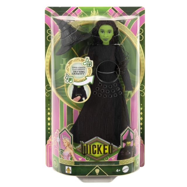 Mattel WICKED Čarodejnica so zvukmi - ELPHABA, JLG48