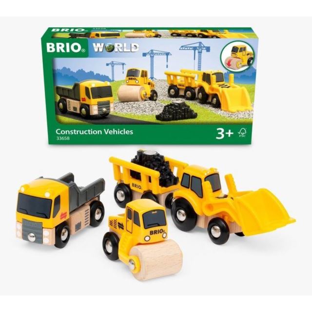 BRIO 33658 Stavebné vozidlá