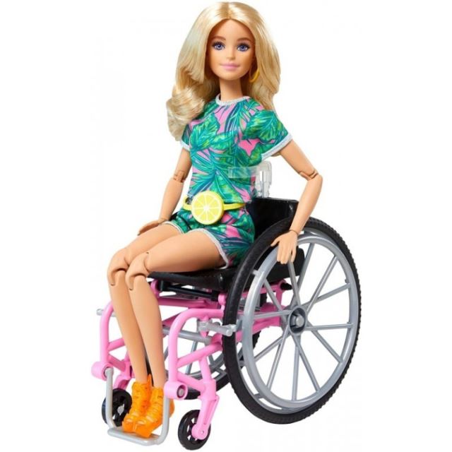 Mattel Barbie na invalidním vozíku, GRB93