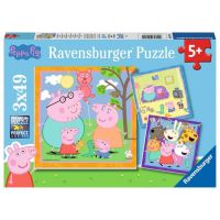 Ravensburger 05579 Prasátko Peppa 3x49 dílků