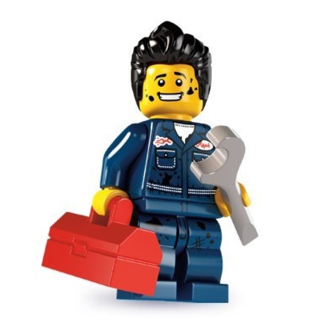 LEGO 8827 Minifigurka Mechanik