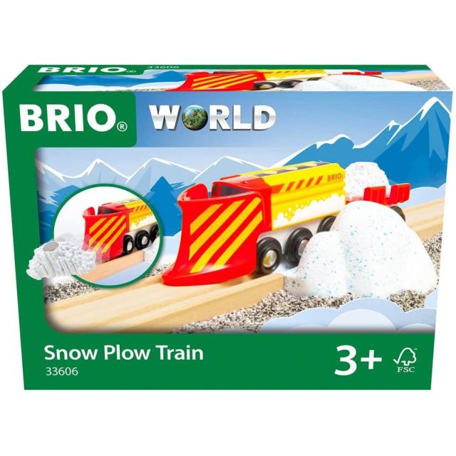 BRIO 33606 Vlak se sněhovým pluhem