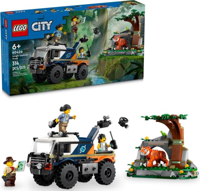 LEGO® CITY 60426 Terénní vůz na průzkum džungle