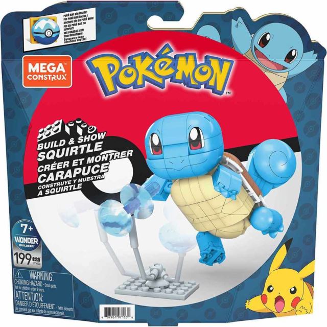 Mega Construx Pokémon Squirtle, Mattel GYH00