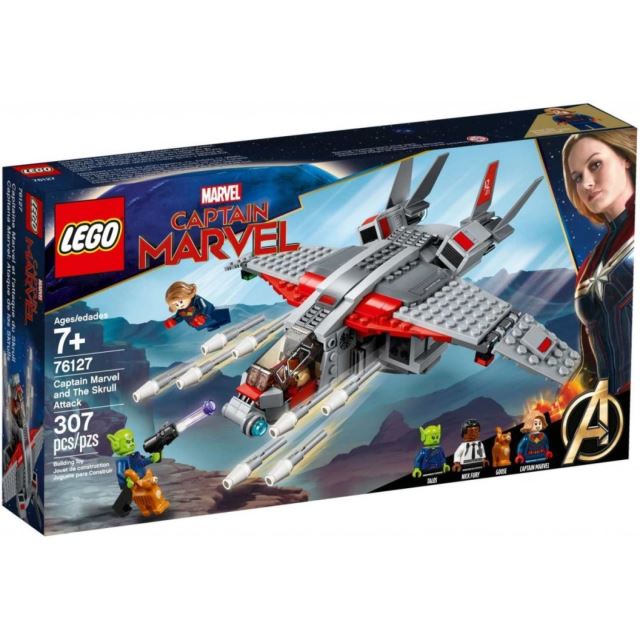 LEGO® Super Heroes 76127 Kapitánka Marvel a útok Skrullů