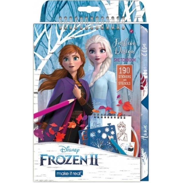 Make It Real Návrhářské portfolio Frozen 2