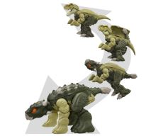 Mattel Jurský svet Dinosaurus s transformáciou T-REX a ANKYLOSAURUS, HLP08 (2)