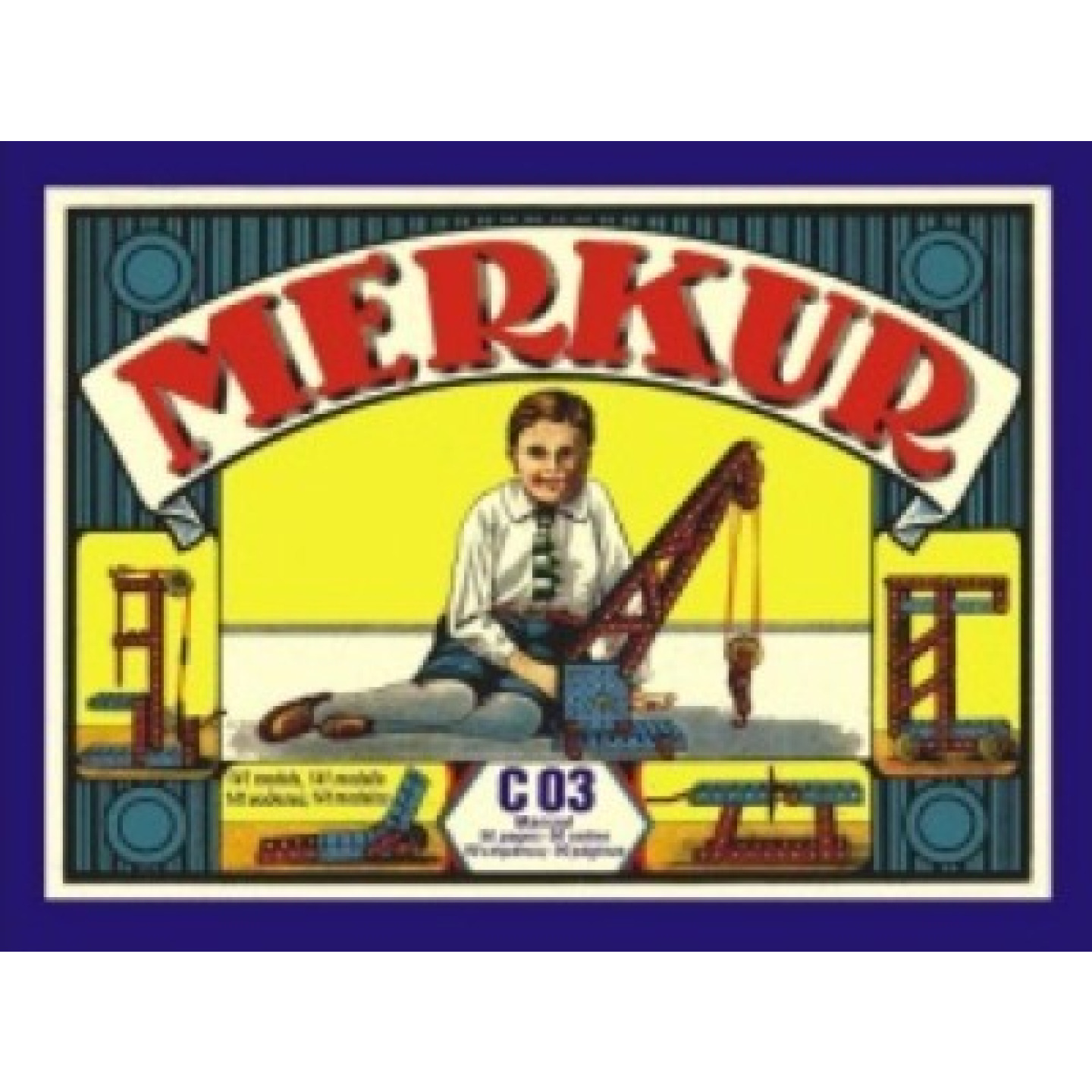 Merkur Classic C03, 163 dílů, 141 modelů