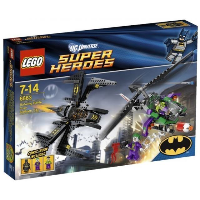 LEGO Super Heroes 6863 Batmanova bitva nad Gotham City