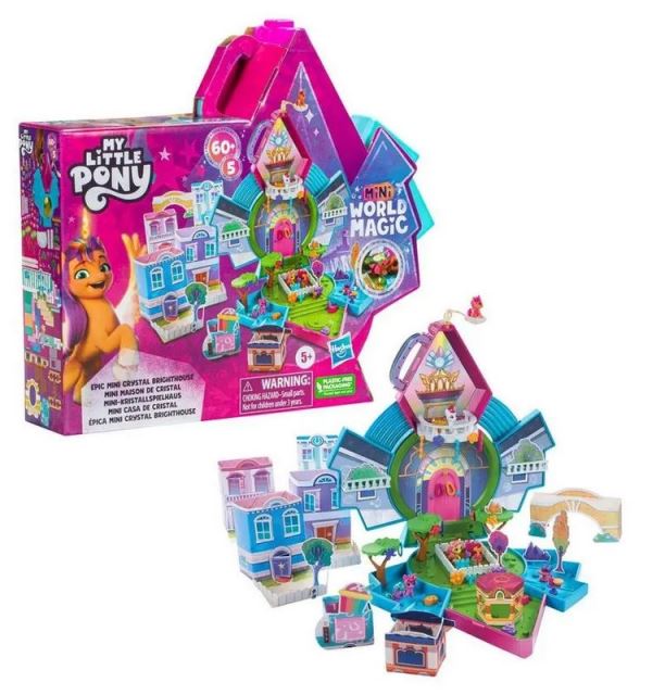 Hasbro MLP My Little Pony Mini World Magic Krištáľový dom
