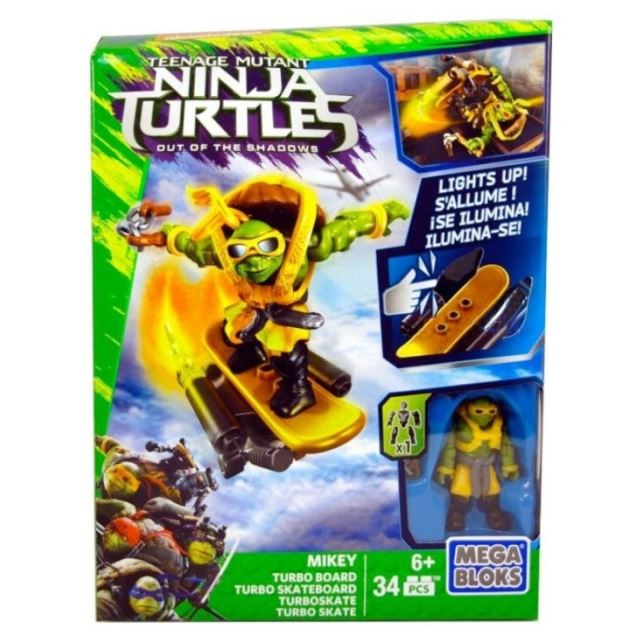 Mega Bloks Ninja Turtles, Mickeyho turbo board