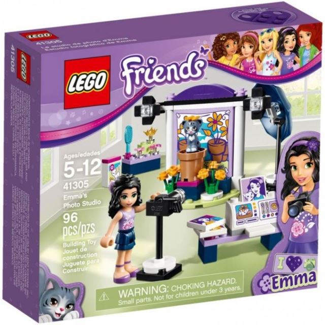 LEGO Friends 41305 Emma a fotografický ateliér