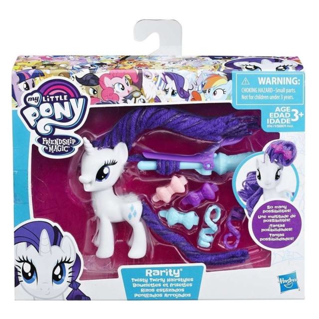 MLP My Little Pony Poník s kadeřnickými doplňky Rarity, Hasbro B9619
