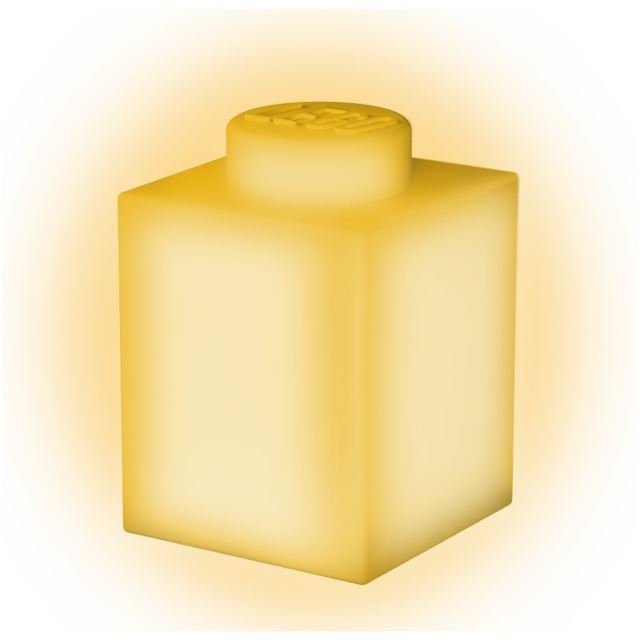 LEGO® Classic Silikonová kostka noční světlo - žlutá