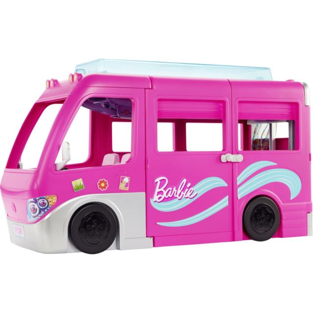Mattel Barbie® Karavan snov s obrovskou šmykľavkou, HCD46