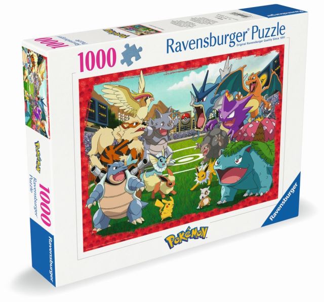 Ravensburger 00628 Puzzle Pokémon: Poměr síly 1000 dílků