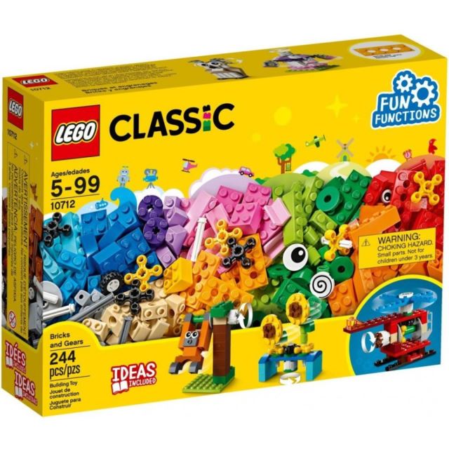 LEGO® Classic 10712 Kostky a ozubená kolečka