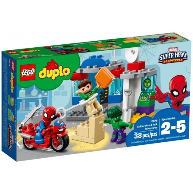 LEGO® DUPLO 10876 Dobrodružství Spider-Mana a Hulka
