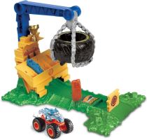 Mattel Hot Wheels® Monster Trucks VÝZVA PRO RHINOMITA, HTP18 (1)