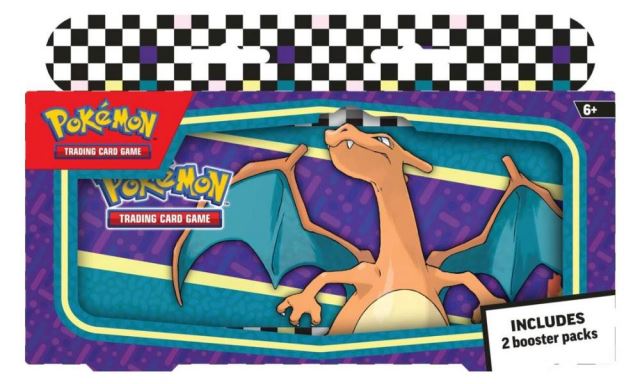 Pokémon TCG: Back to School 2024 - Penál na tužky Charizard + 2x booster