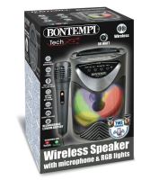 Bontempi Bezdrátový reproduktor s mikrofonem a RGB osvětlením (3)