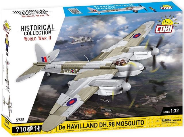 Cobi 5735 Britské lietadlo De Havilland DH.98 Mosquito