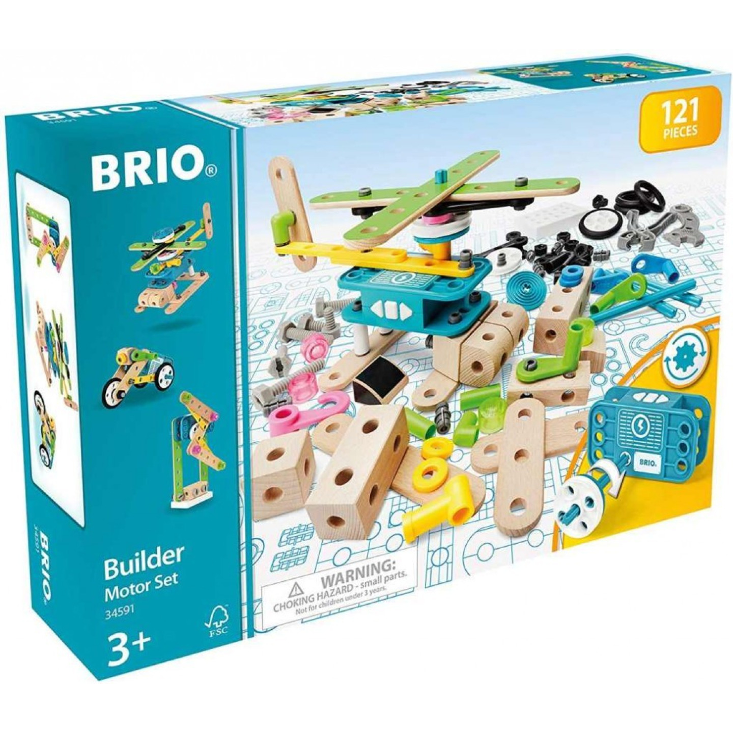 Levně Brio builder 34591 stavebnice sada s motorem