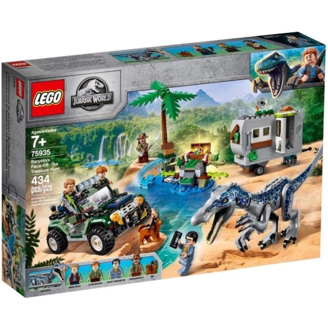 LEGO Jurassic World 75935 Setkání s Baryonyxem: Hon za pokladem