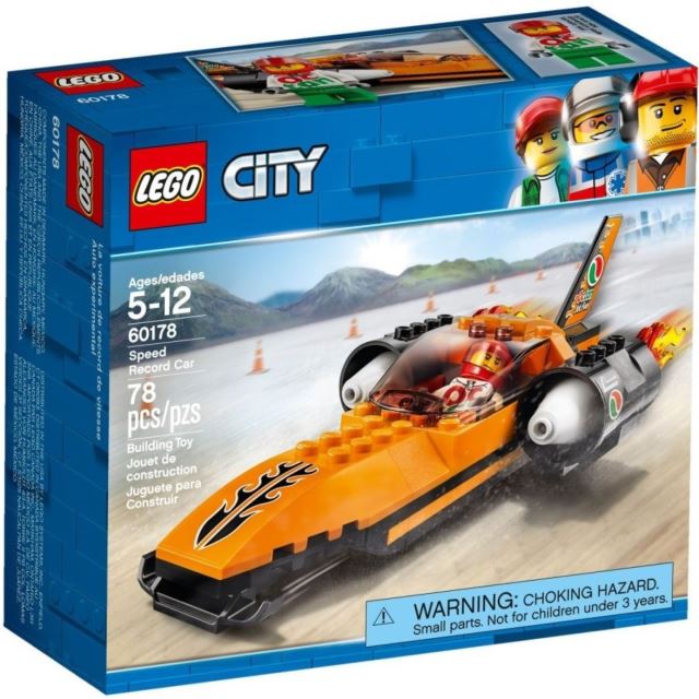 LEGO CITY 60178 Rychlostní auto