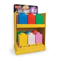 LEGO® Classic Silikonová kostka noční světlo - červená (2)