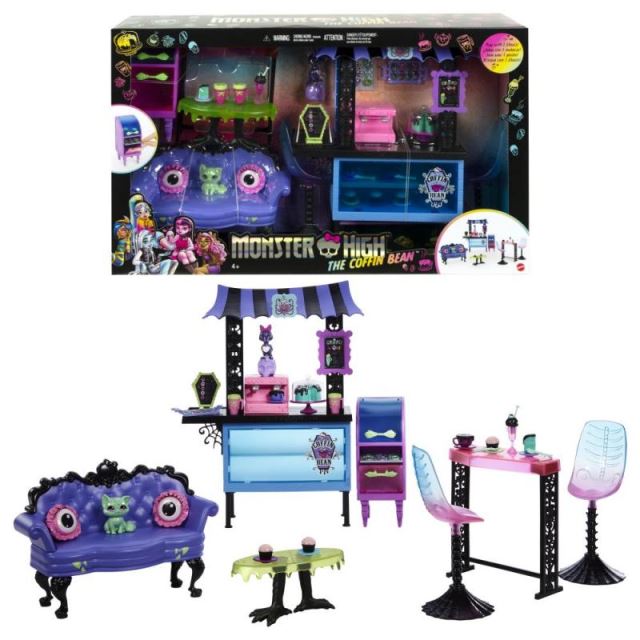 Mattel Monster High Kaviareň pri náhrobku, HHK65/HMV78